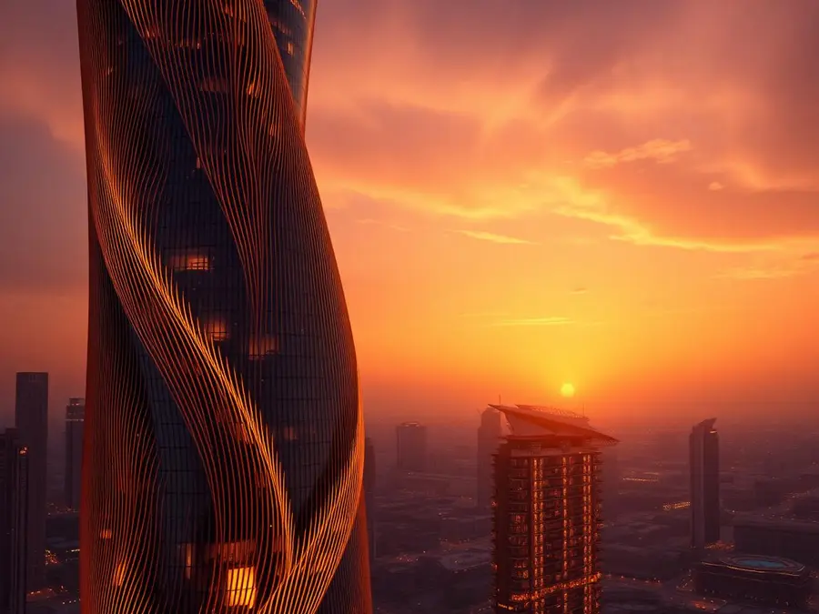 Binghatti Skyflame, Majan